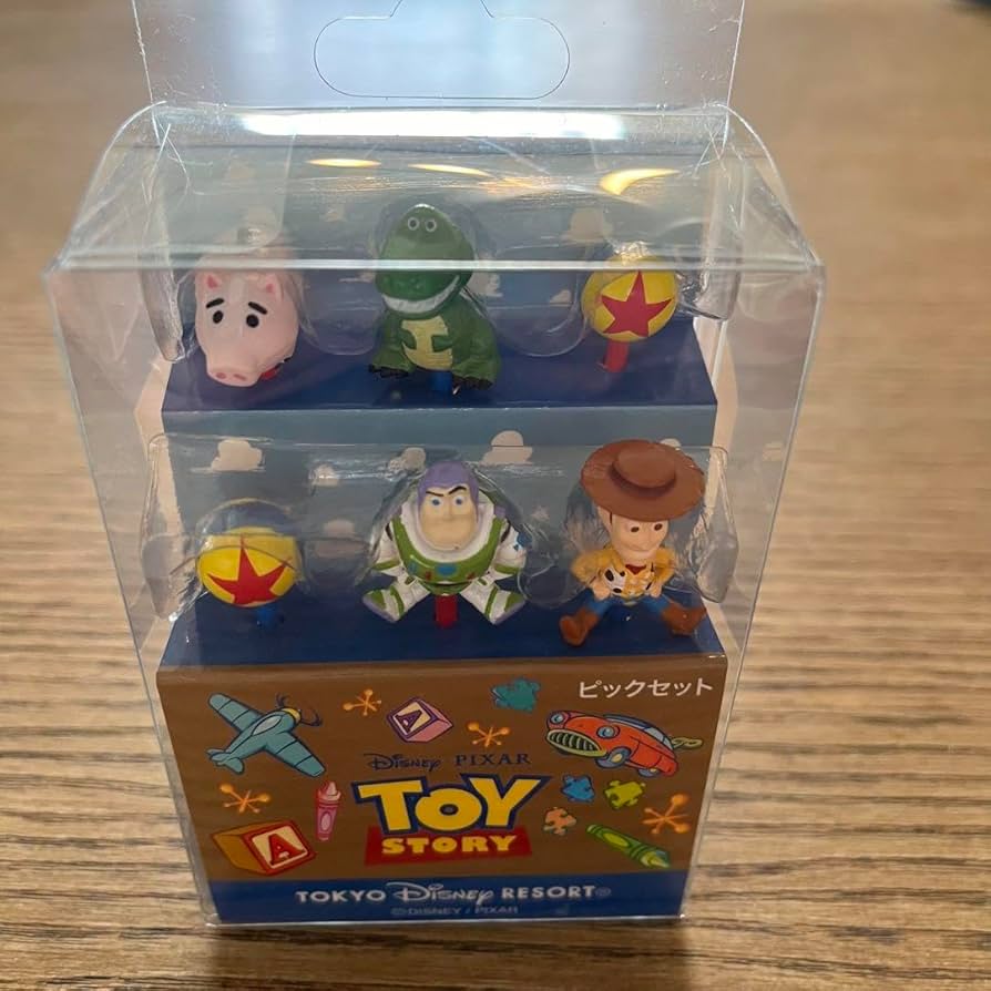 トイストーリーマニア　ランチピック メール便対象品】 ランチ ピックス 9本入 [3柄×3本入] トイ